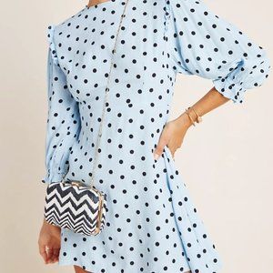Anthropologie Faithfully Edwina Mini Dress - M